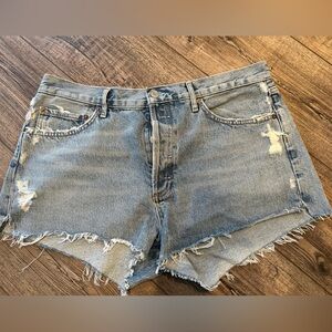 Agolde Parker Denim Shorts 31